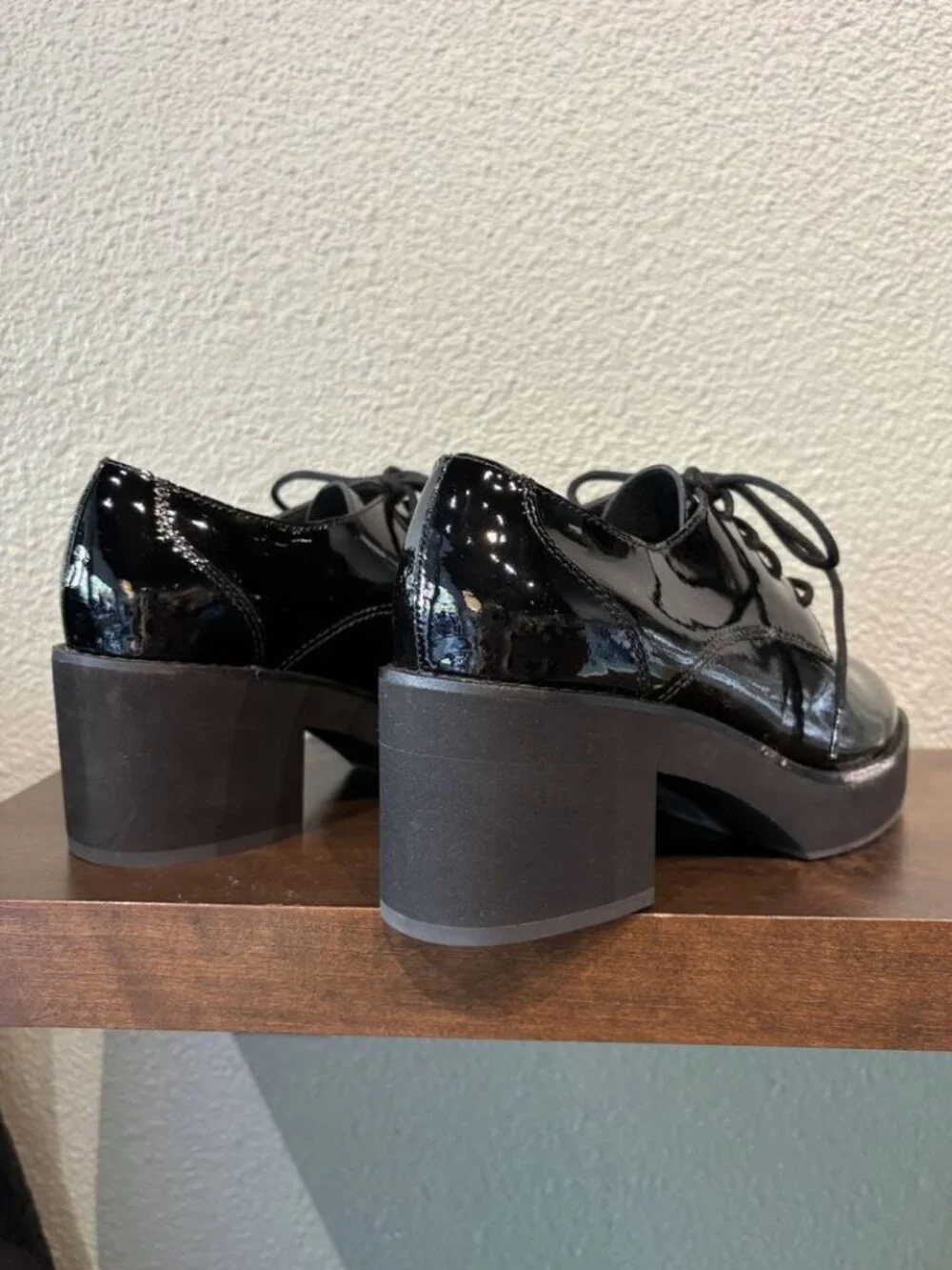 Eileen Fisher Judd Oxford Black Patent